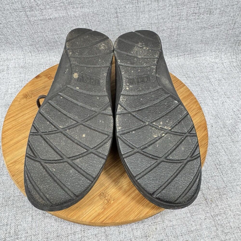 Drew Mary Jane Shoes Women's 11 M Brtan Slip On Leather Adjustable - Picture 6 of 9